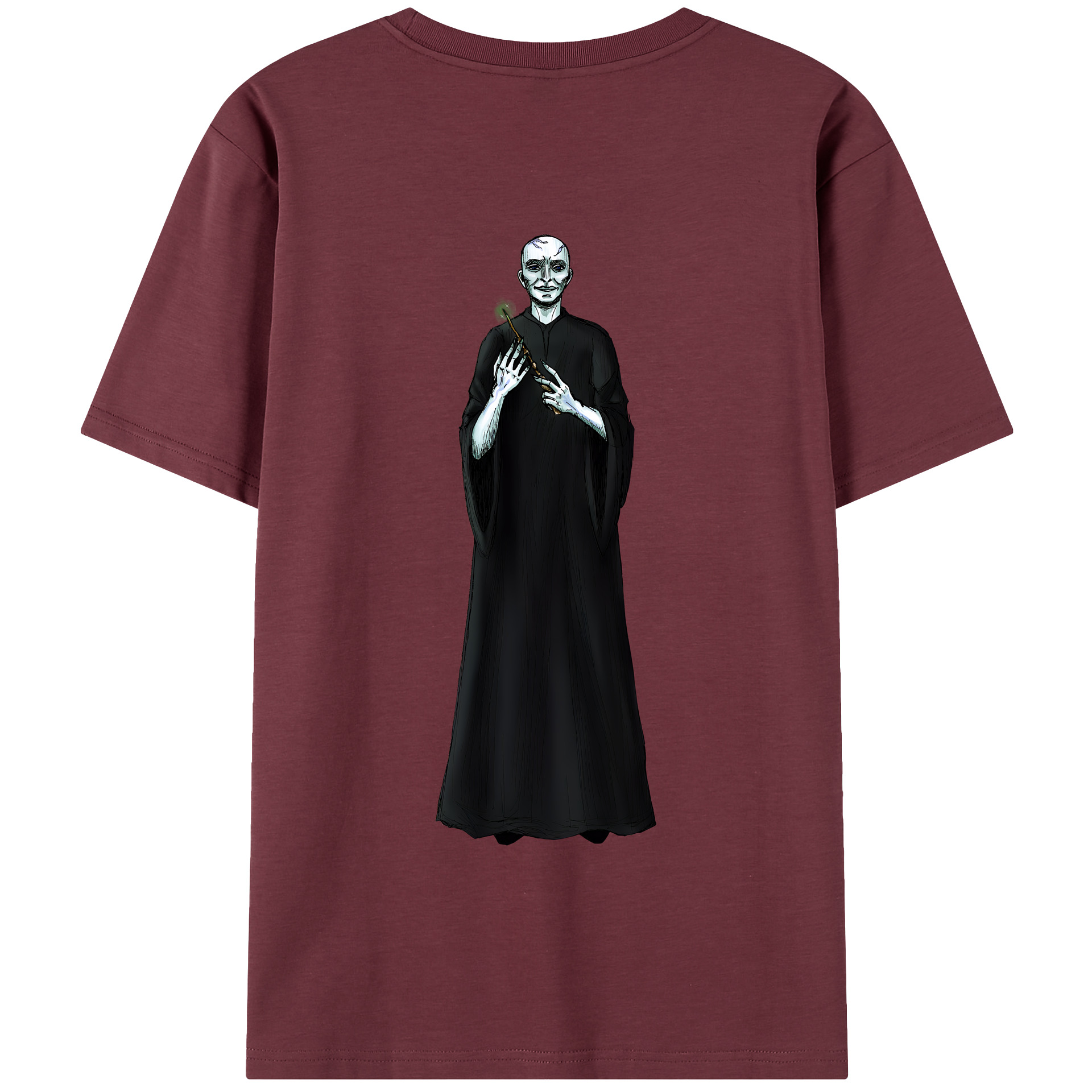 （画像用） Harry Potter ハリー・ポッターシリーズ 綿100％半袖Tシャツ（背面プリント）
